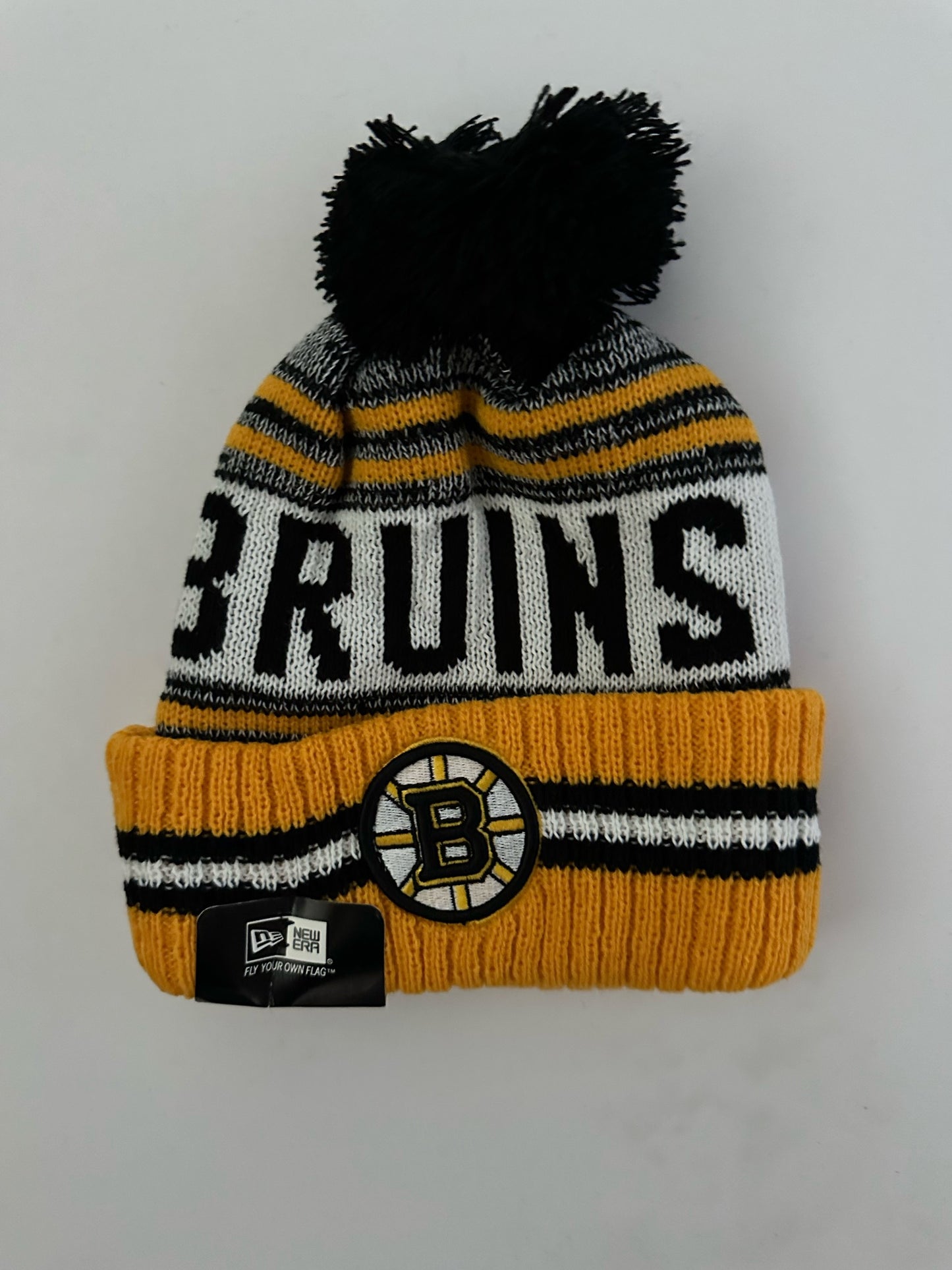 Boston Bruins NHL Bobble Beanie Multi Colour With Tags on