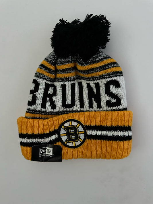Boston Bruins NHL Bobble Beanie Multi Colour With Tags on