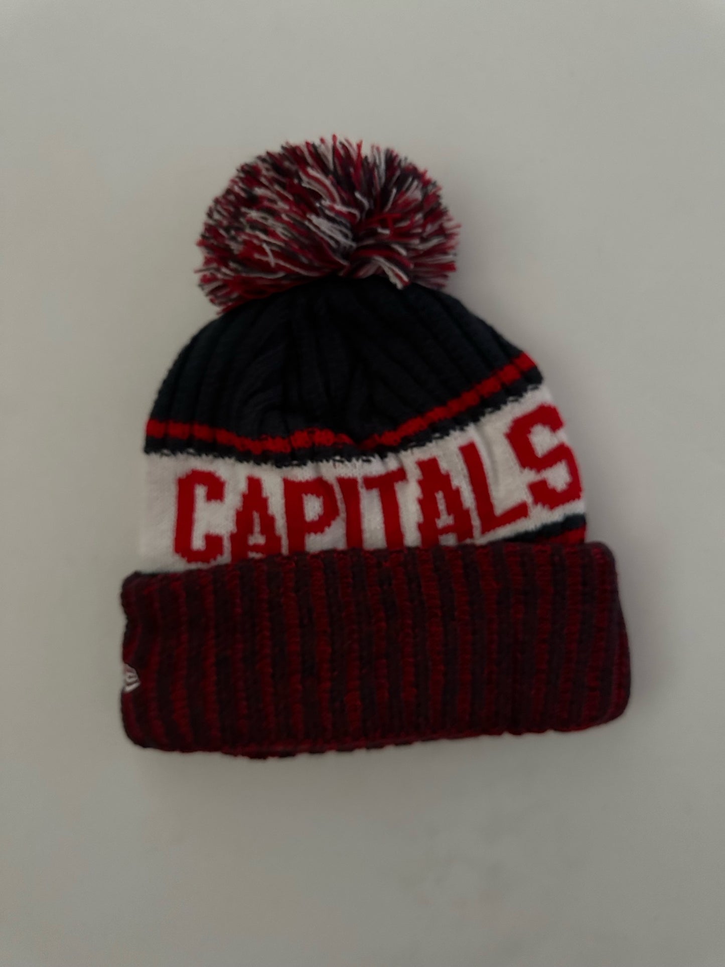Washington Capitals NHL Bobble Beanie Multi Colour With Tags on
