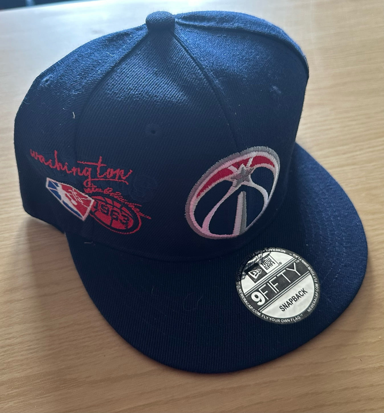 Washington Wizards NBA SnapBack Baseball Cap Multicolour New With Sticker