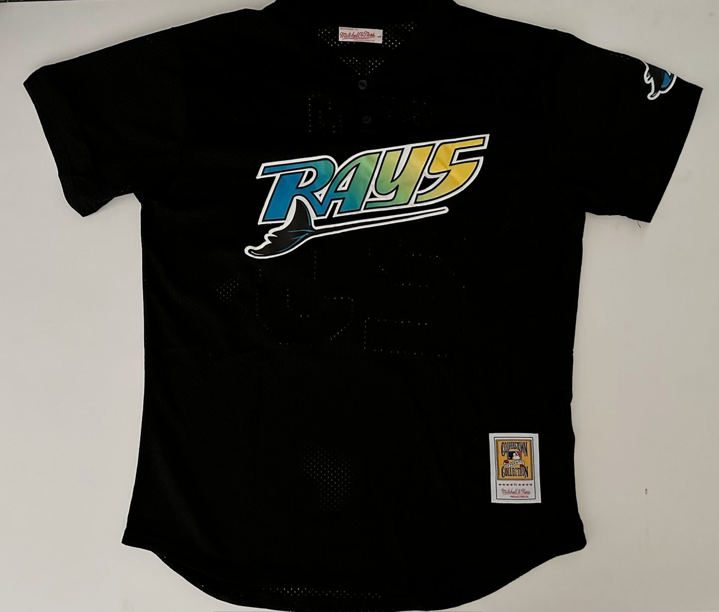 Tampa Bay Rays MLB Baseball Shirt Large Pena 23 Black