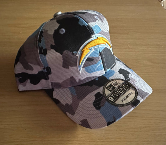 Los Angeles Chargers NFL Camo Baseball Cap Multicolour New With Sticker