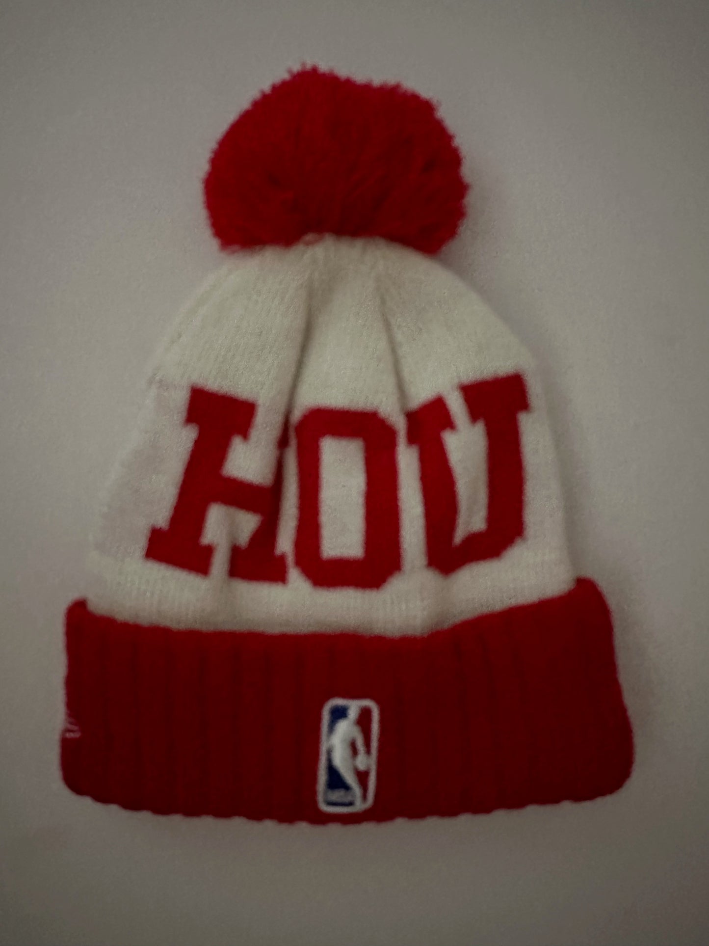 Houston Rockets NBA Bobble Beanie Multi Colour With Tags on