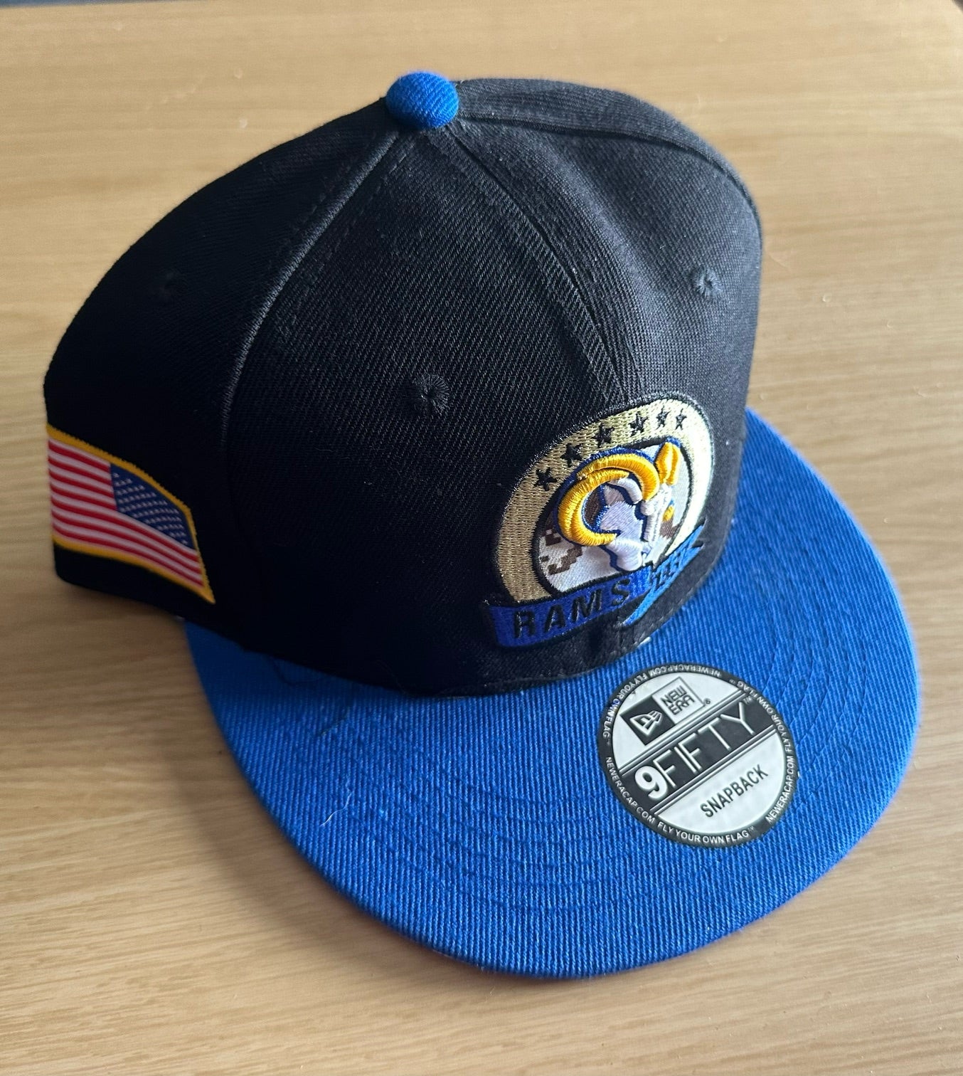 Los Angeles Rams NFL SnapBack Baseball Cap Multicolour New With Sticker