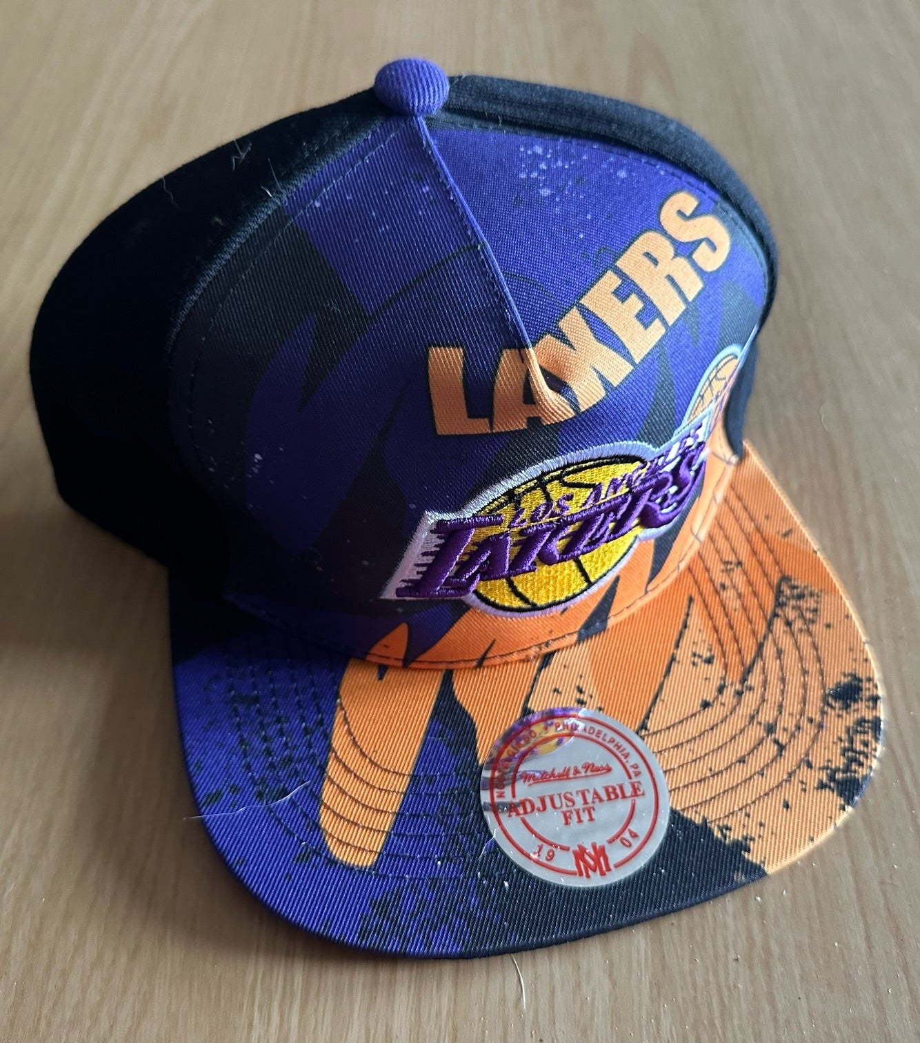 Los Angeles Lakers NBA SnapBack Baseball Cap Multicolour New With Sticker