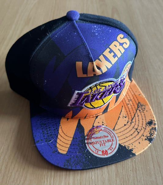 Los Angeles Lakers NBA SnapBack Baseball Cap Multicolour New With Sticker