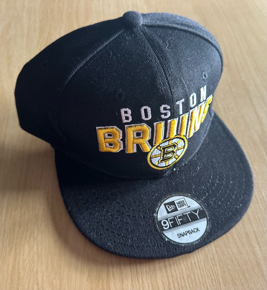 Boston Bruins NHL SnapBack Baseball Cap Multicolour New With Sticker