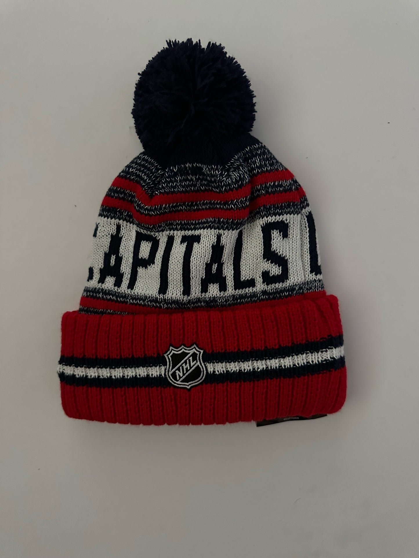 Washington Capitals NHL Bobble Beanie Multi Colour With Tags on