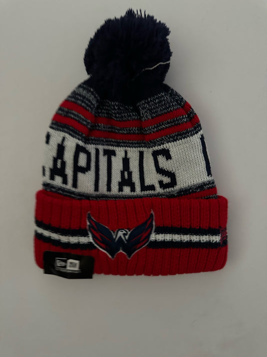 Washington Capitals NHL Bobble Beanie Multi Colour With Tags on