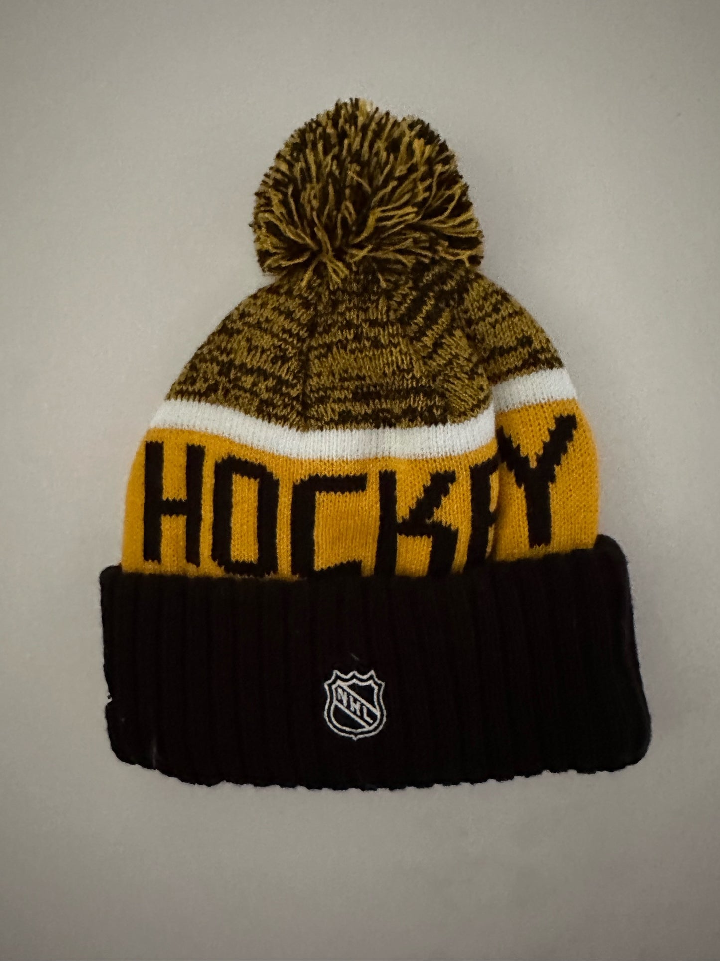 Boston Bruins NHL Bobble Beanie Multi Colour With Tags on