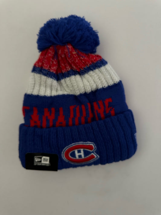 Montreal Canadiens NHL Bobble Beanie Multi Colour With Tags on