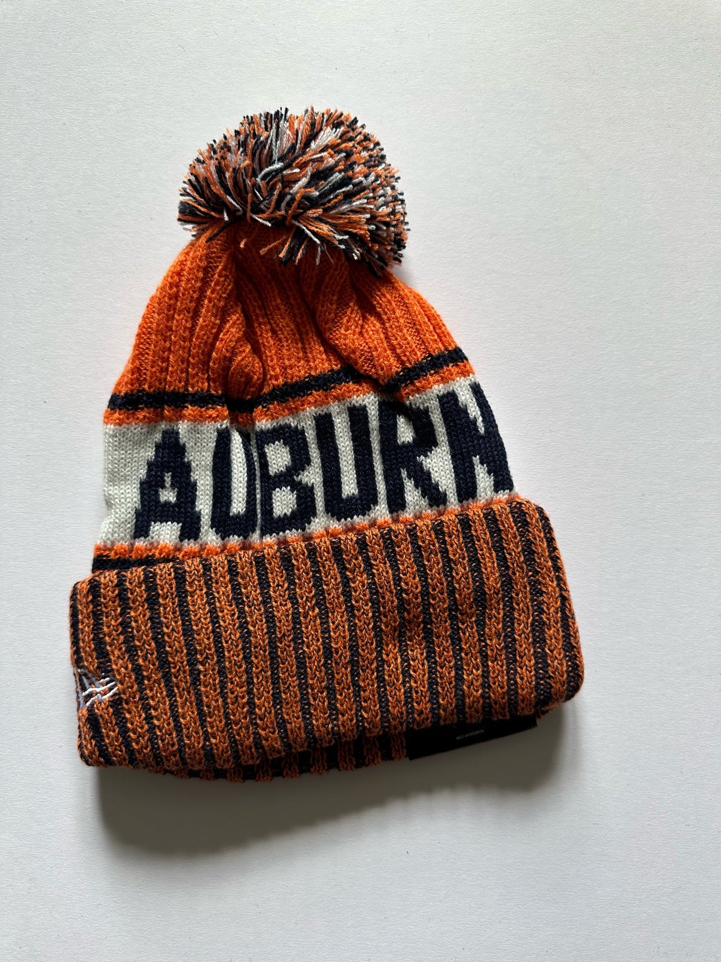 Auburn Tigers NCAA Bobble Beanie Multi Colour Tags on