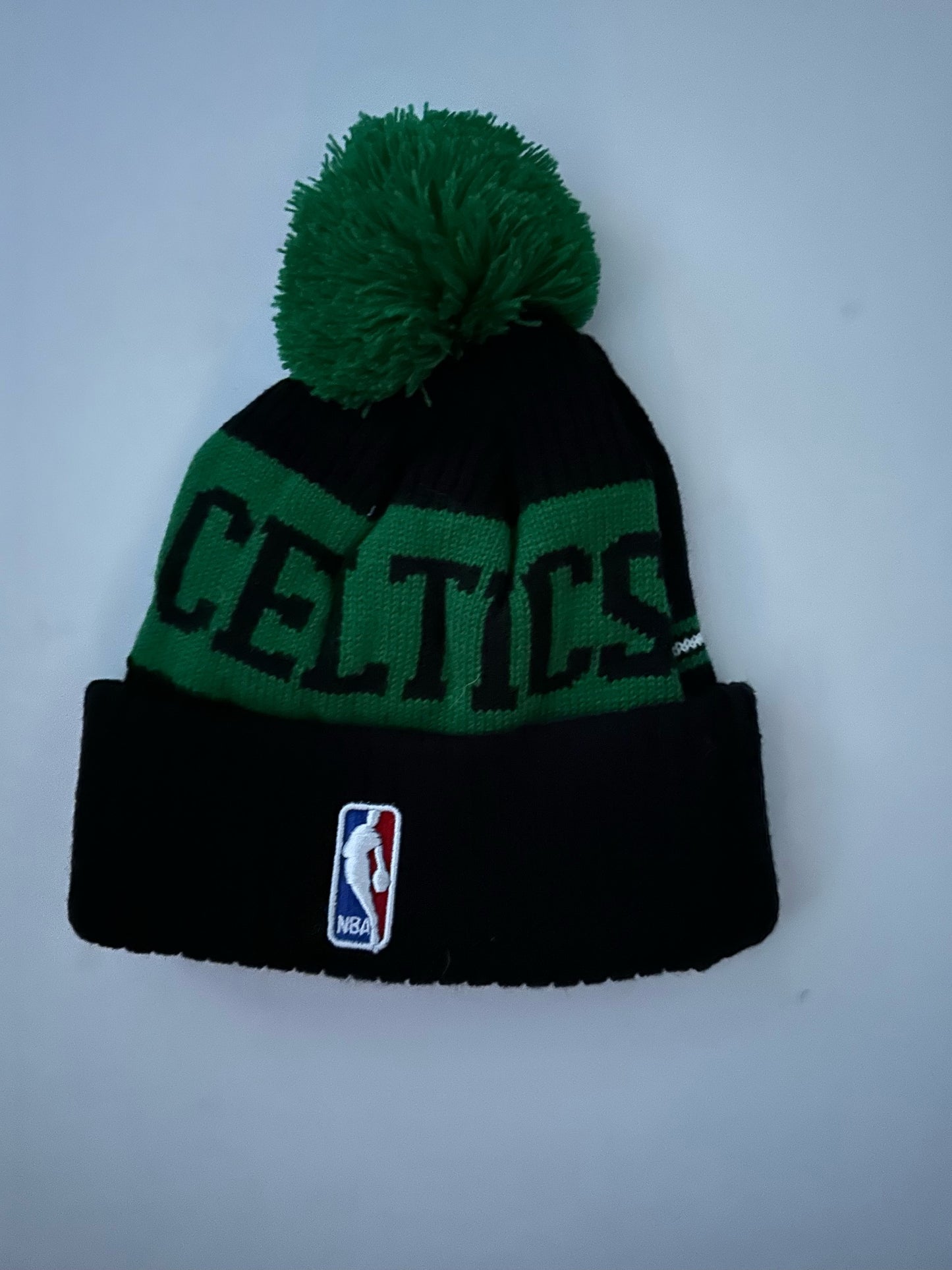 Boston Celtics NBA Bobble Beanie Multi Colour With Tags on