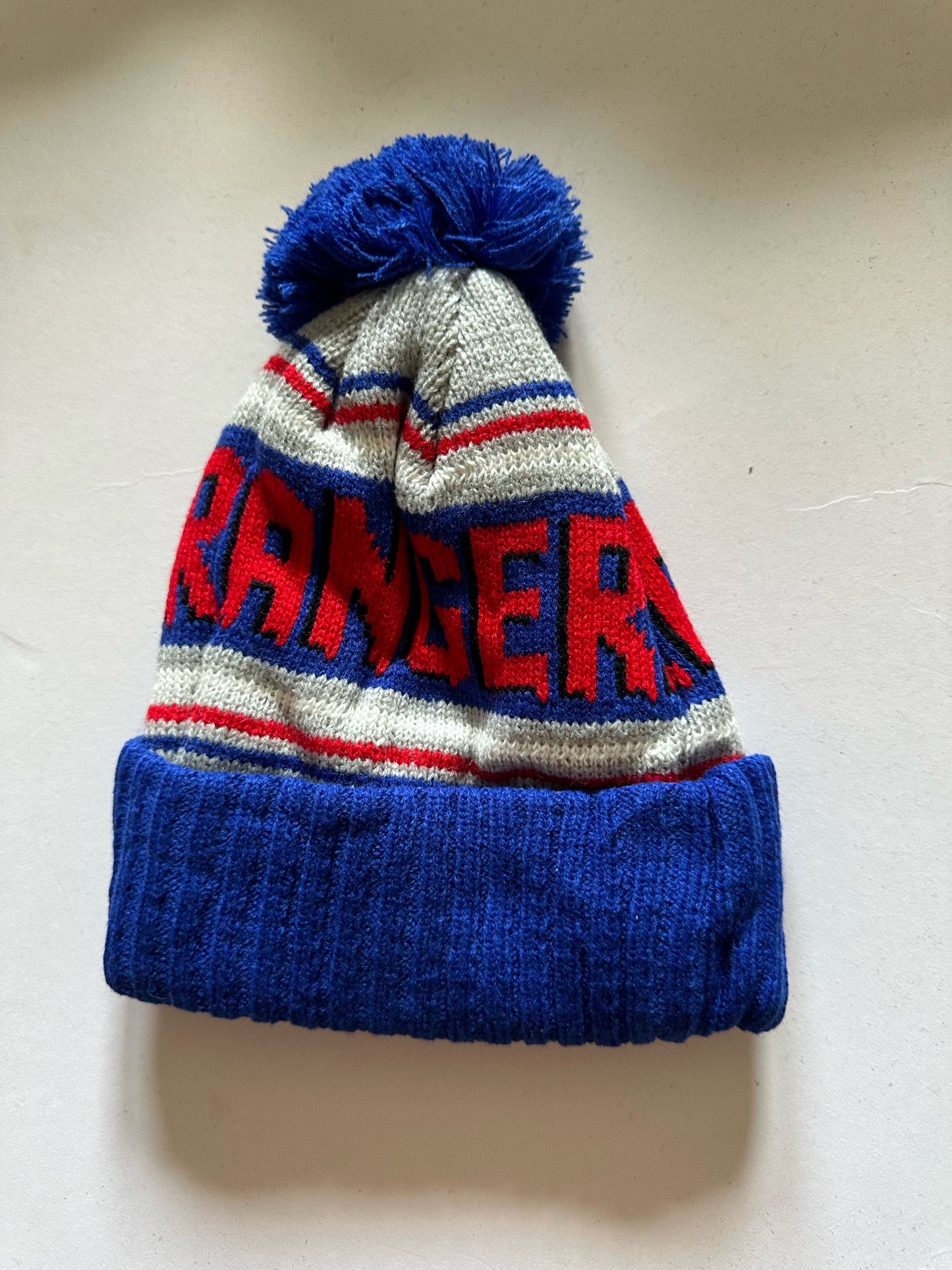 Texas Rangers MLB Bobble Beanie Multi Colour With Tags on