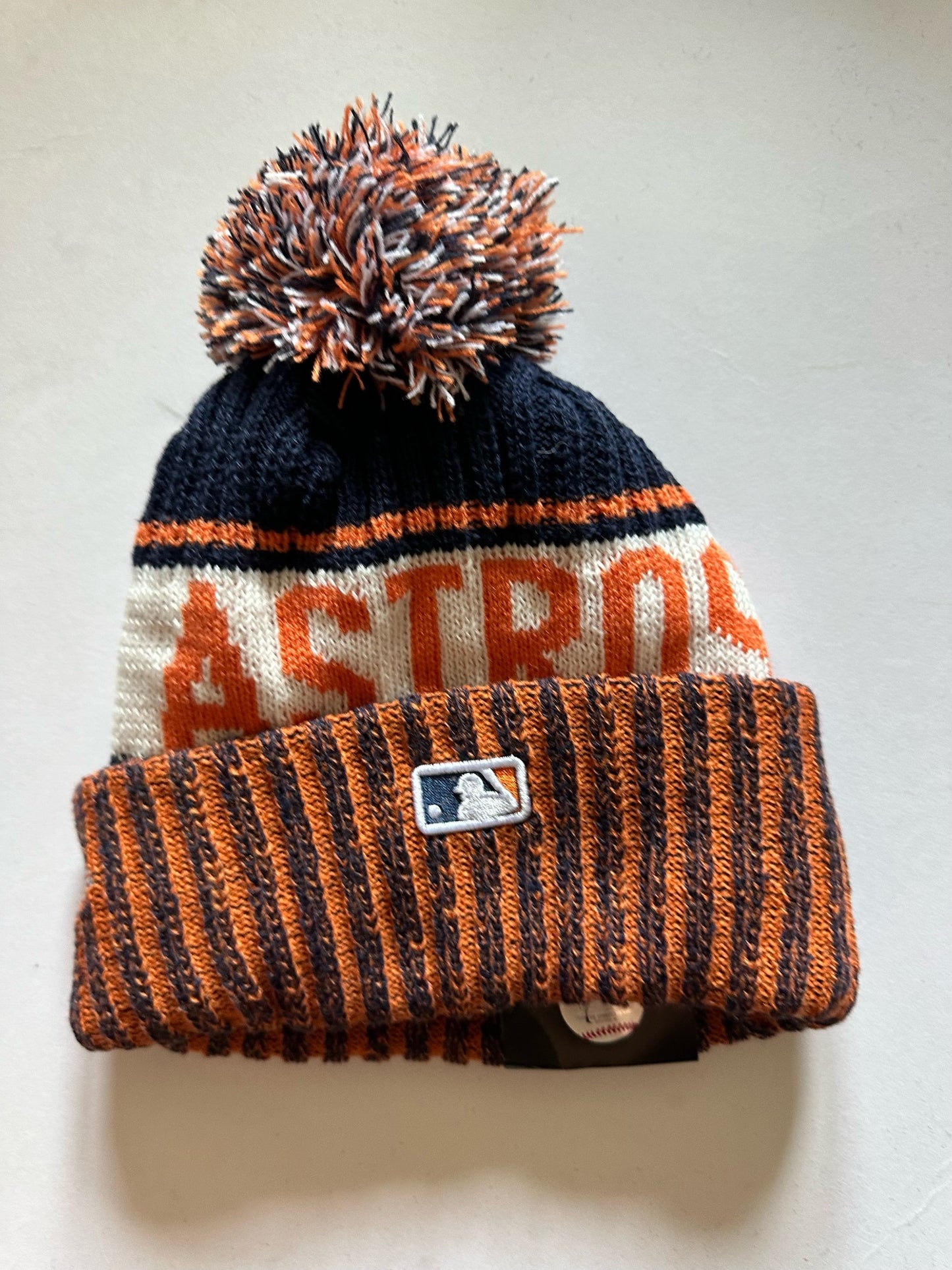 Houston Astros MLB Bobble Beanie Multi Colour With Tags on