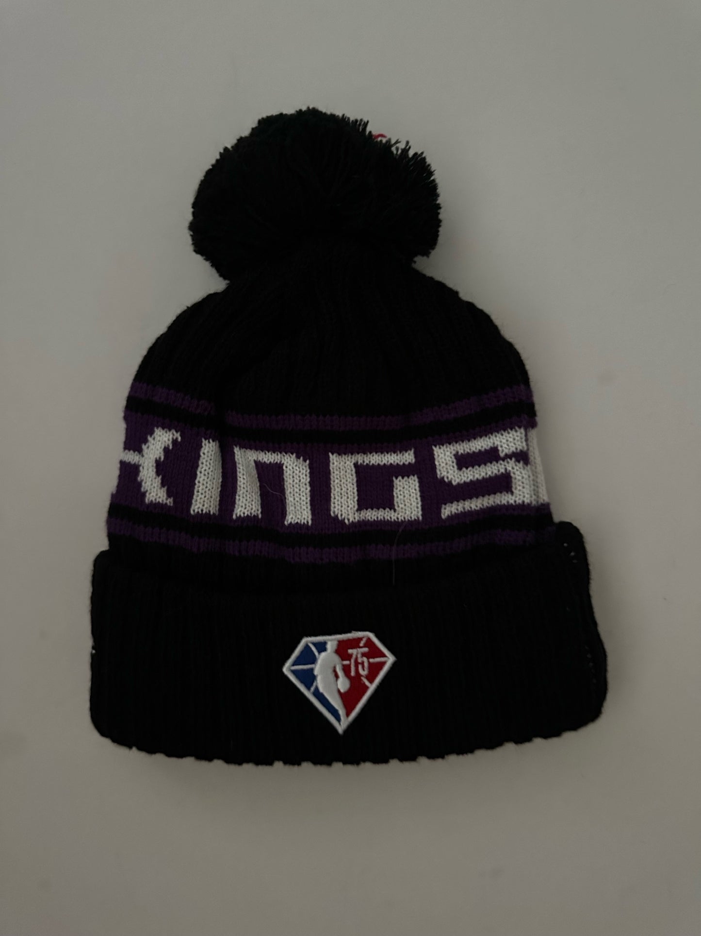 Sacramento Kings NBA Bobble Beanie Multi Colour With Tags on