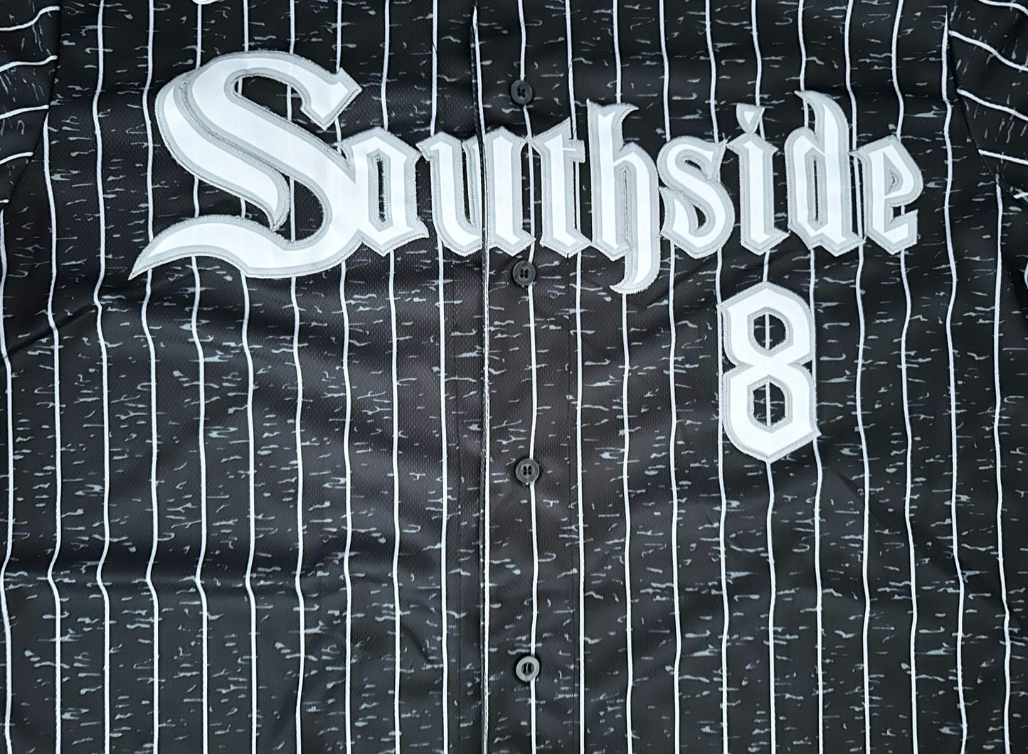 Chicago White Sox MLB Baseball Shirt Large Jackson 8 Black