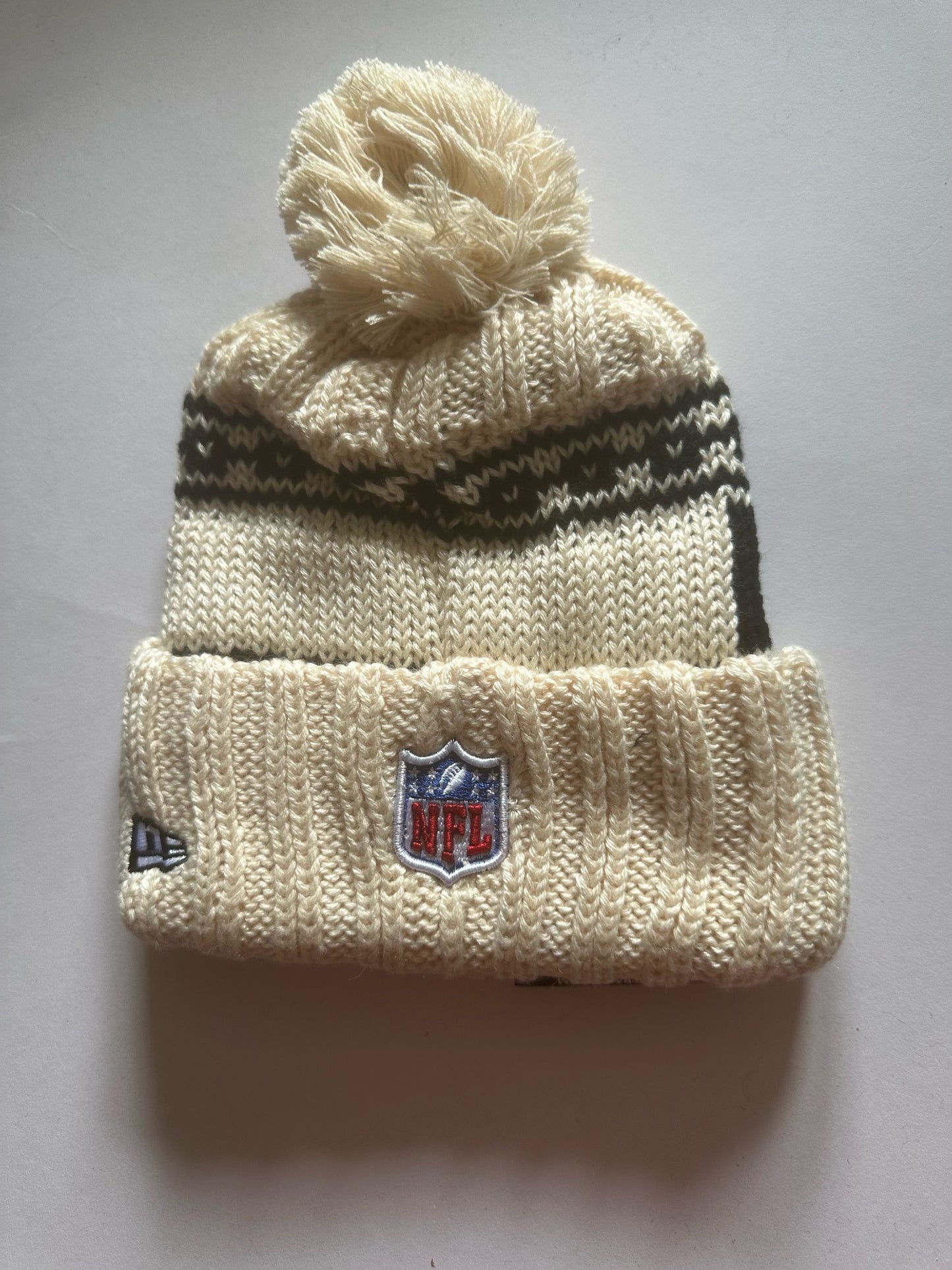 Philadelphia Eagles NFL Bobble Beanie Multi Colour With Tags on