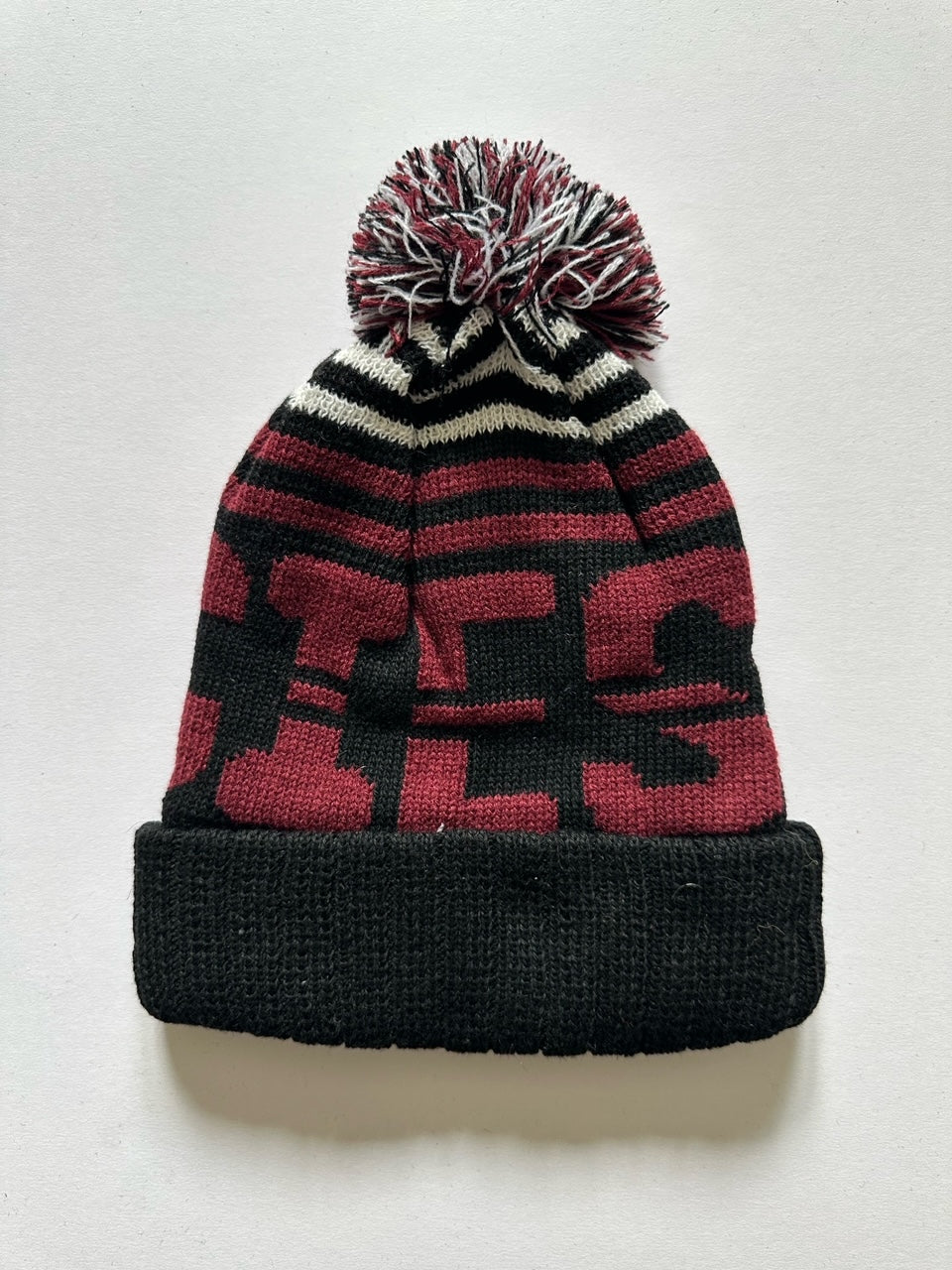 Texas A & M Aggies NCAA Bobble Beanie Multi Colour Tags on
