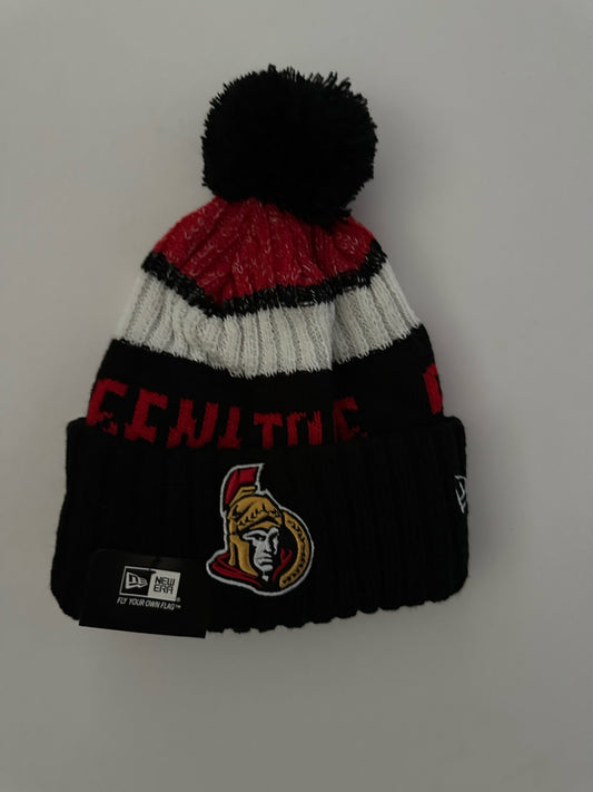Ottawa Senators NHL Bobble Beanie Multi Colour With Tags on