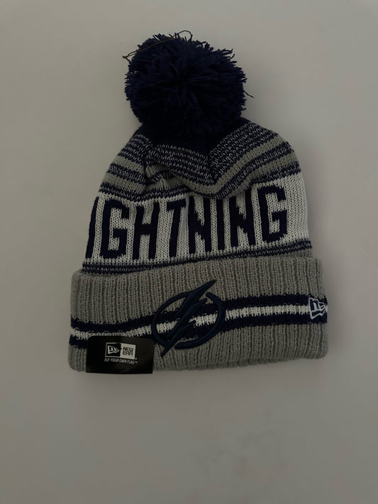 Tampa Bay Lightning NHL Bobble Beanie Multi Colour With Tags on