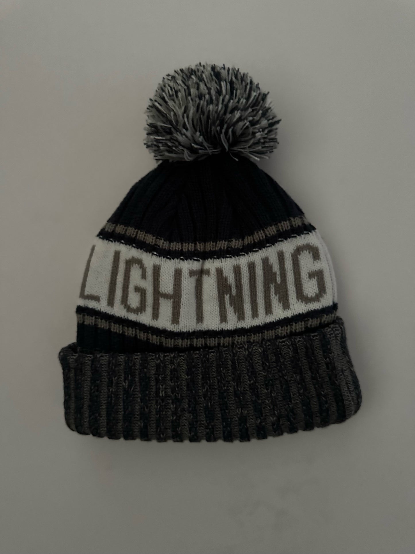 Tampa Bay Lightning NHL Bobble Beanie Multi Colour With Tags on