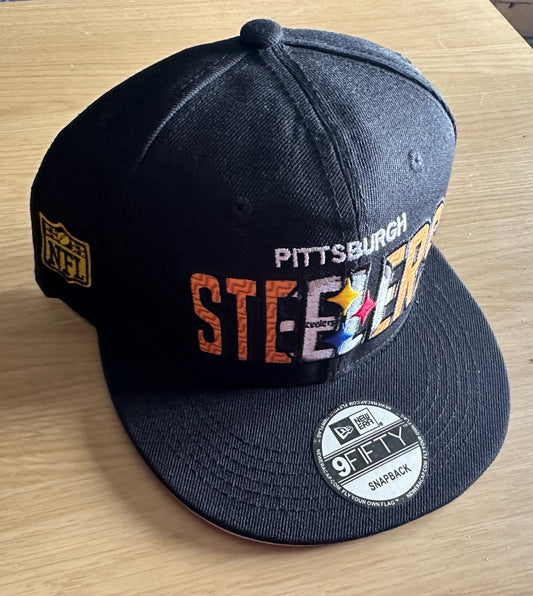 Pittsburgh Steelers NFL SnapBack Baseball Cap Multicolour New With Sticker