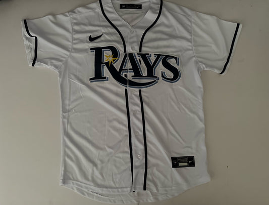 Tampa Bay Rays MLB Baseball Shirt Large Longoria 3 White