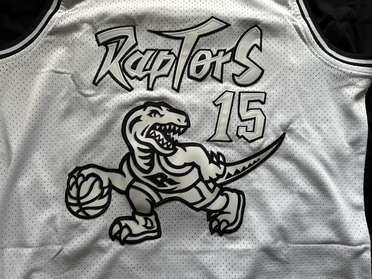 Retro Hardwood Classics Toronto Raptors Carter Basketball Vest Large