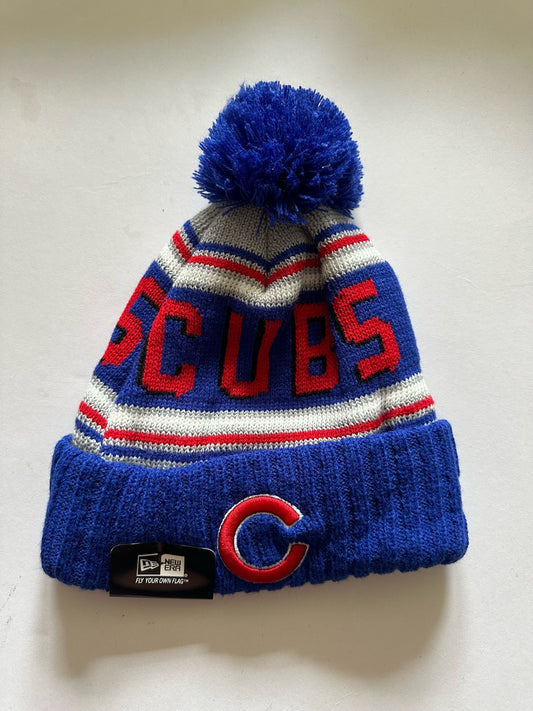 Chicago Cubs MLB Bobble Beanie Multi Colour With Tags on
