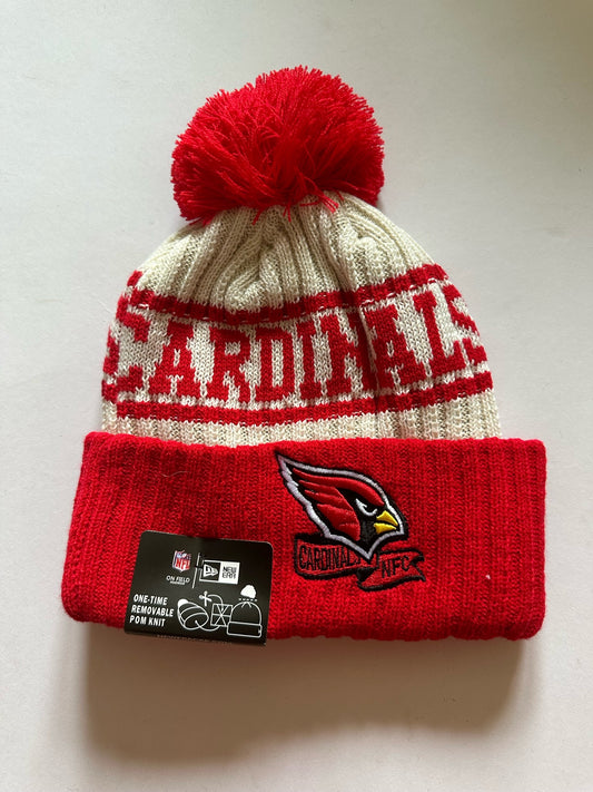 Arizona Cardinals NFL Bobble Beanie Multi Colour With Tags on