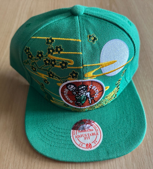 Boston Celtics NBA SnapBack Baseball Cap Multicolour New With Sticker