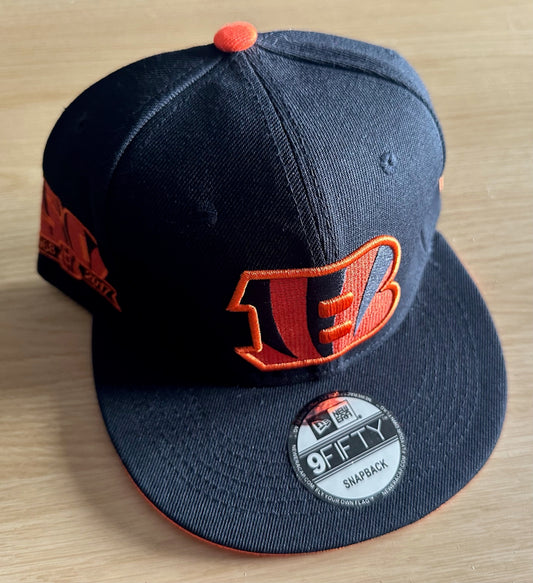 Cincinnatti Bengals NFL SnapBack Baseball Cap Multicolour New With Sticker