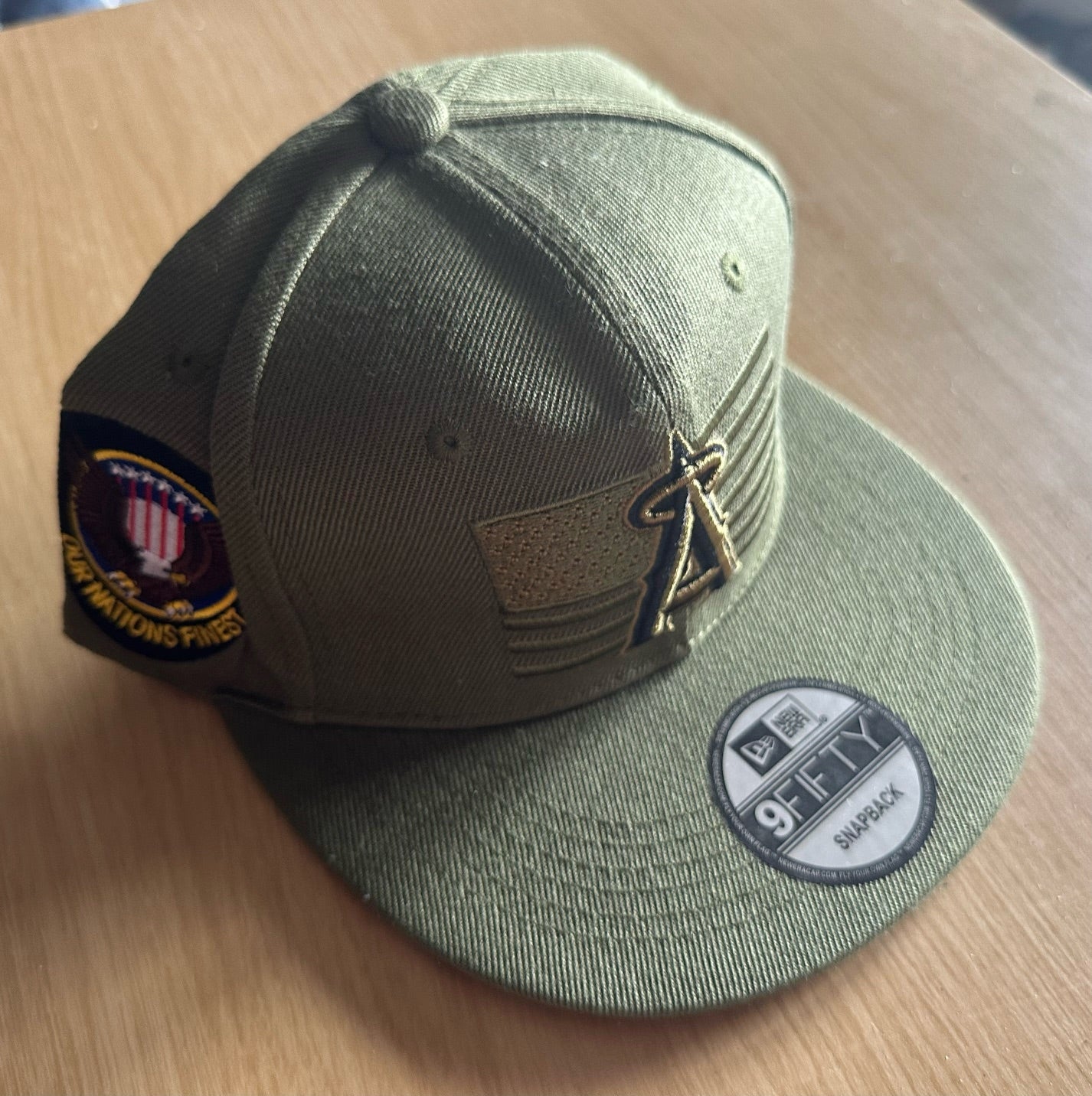 LA Angels Military MLB SnapBack Baseball Cap Multicolour New With Sticker