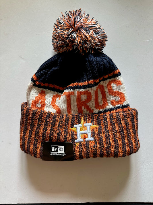 Houston Astros MLB Bobble Beanie Multi Colour With Tags on