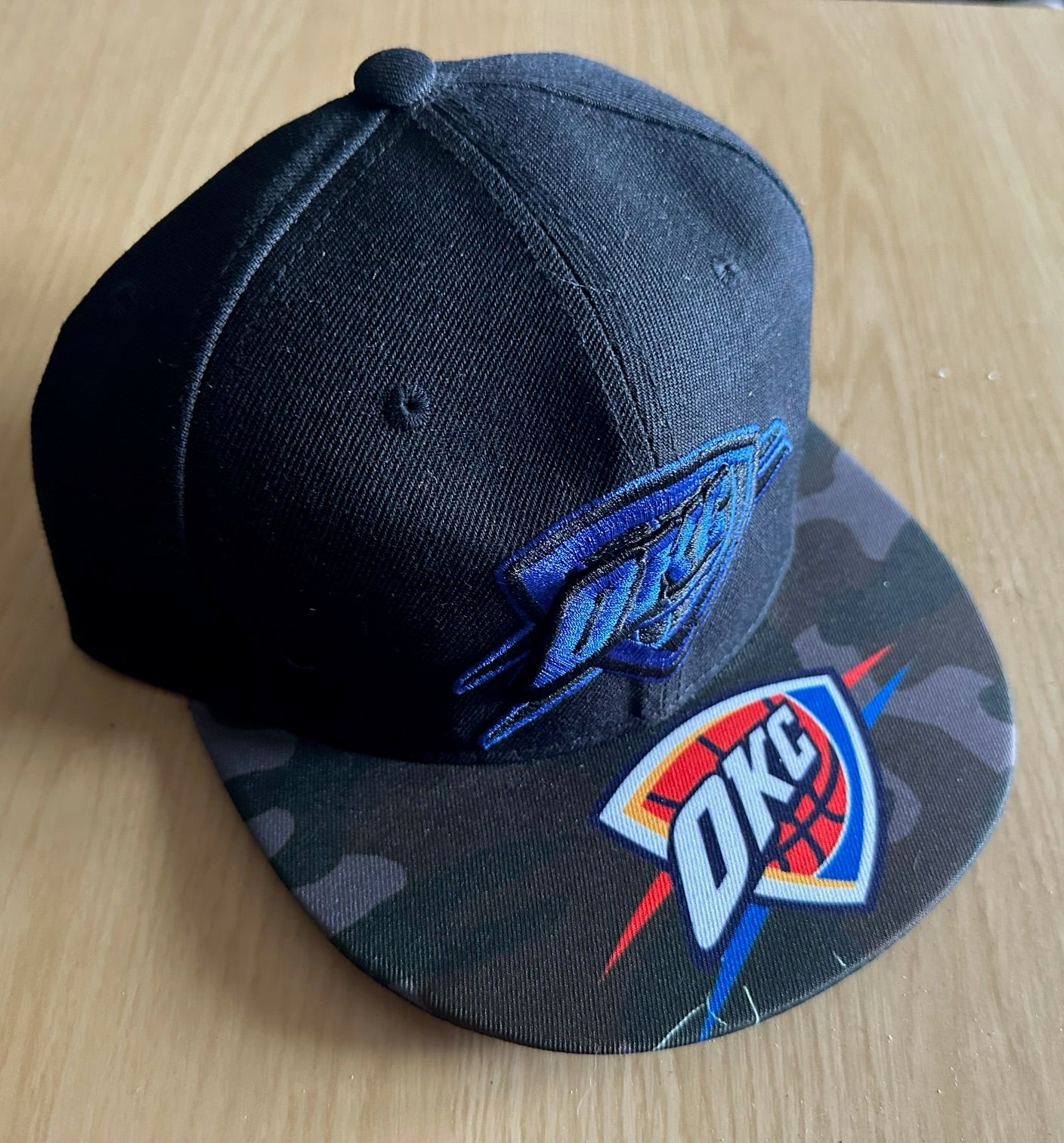 Oklahoma OKC Thunder NBA SnapBack Baseball Cap Multicolour New With Sticker