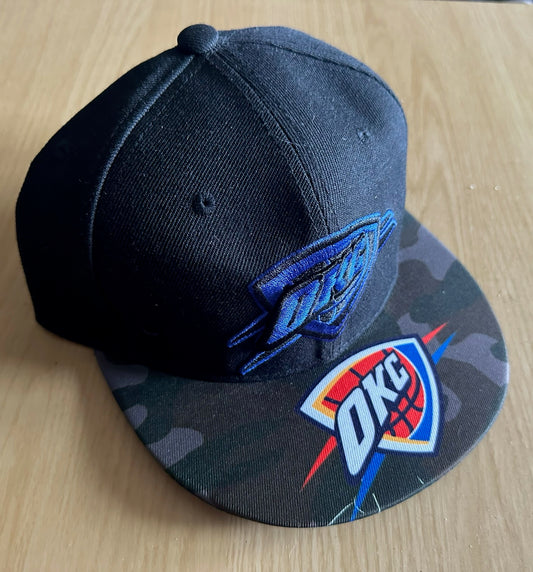 Oklahoma OKC Thunder NBA SnapBack Baseball Cap Multicolour New With Sticker