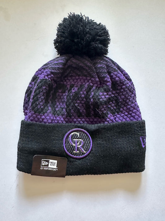 Colorado Rockies MLB Bobble Beanie Multi Colour With Tags on