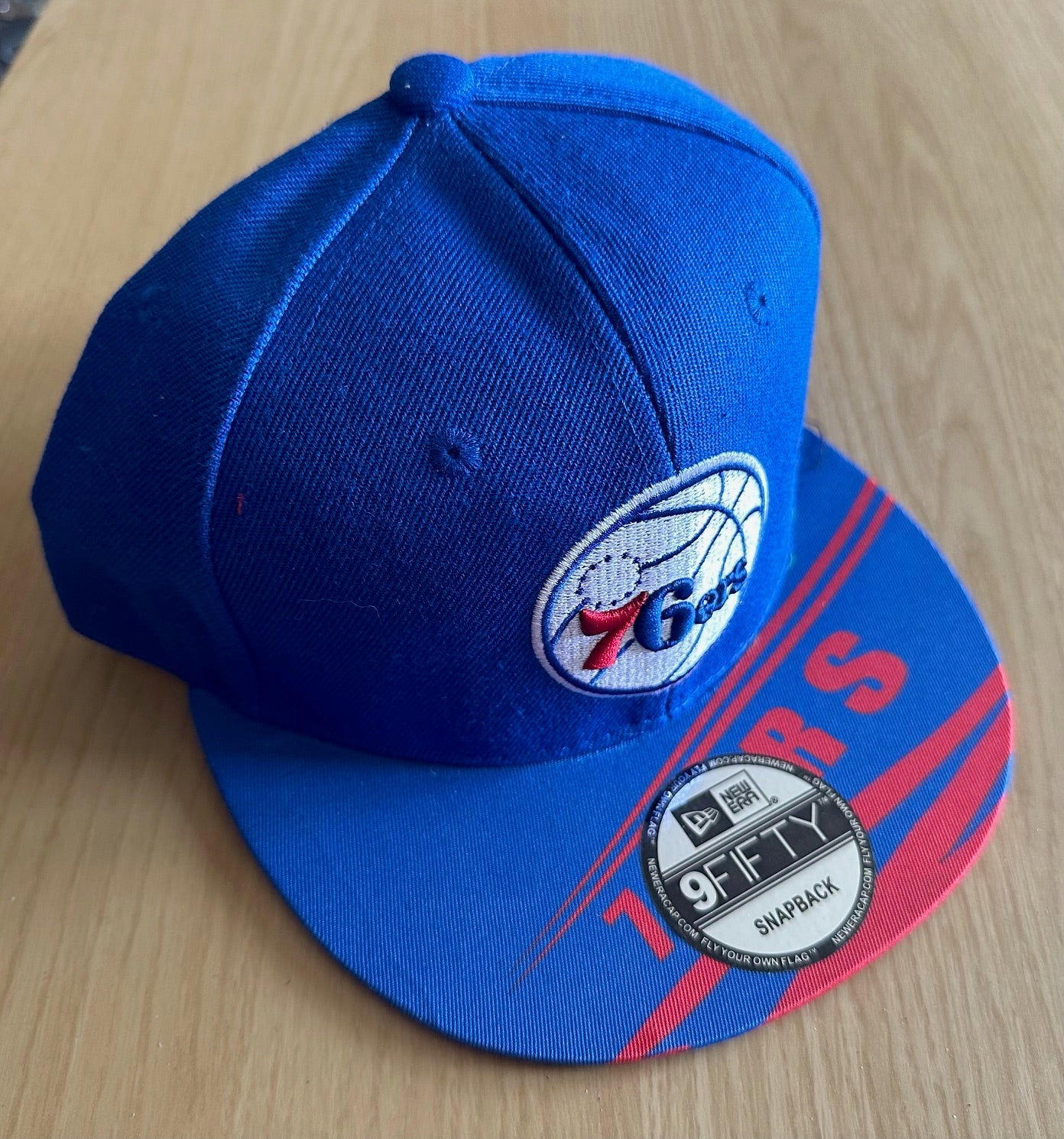 Philadelphia 76ers NBA SnapBack Baseball Cap Multicolour New With Sticker