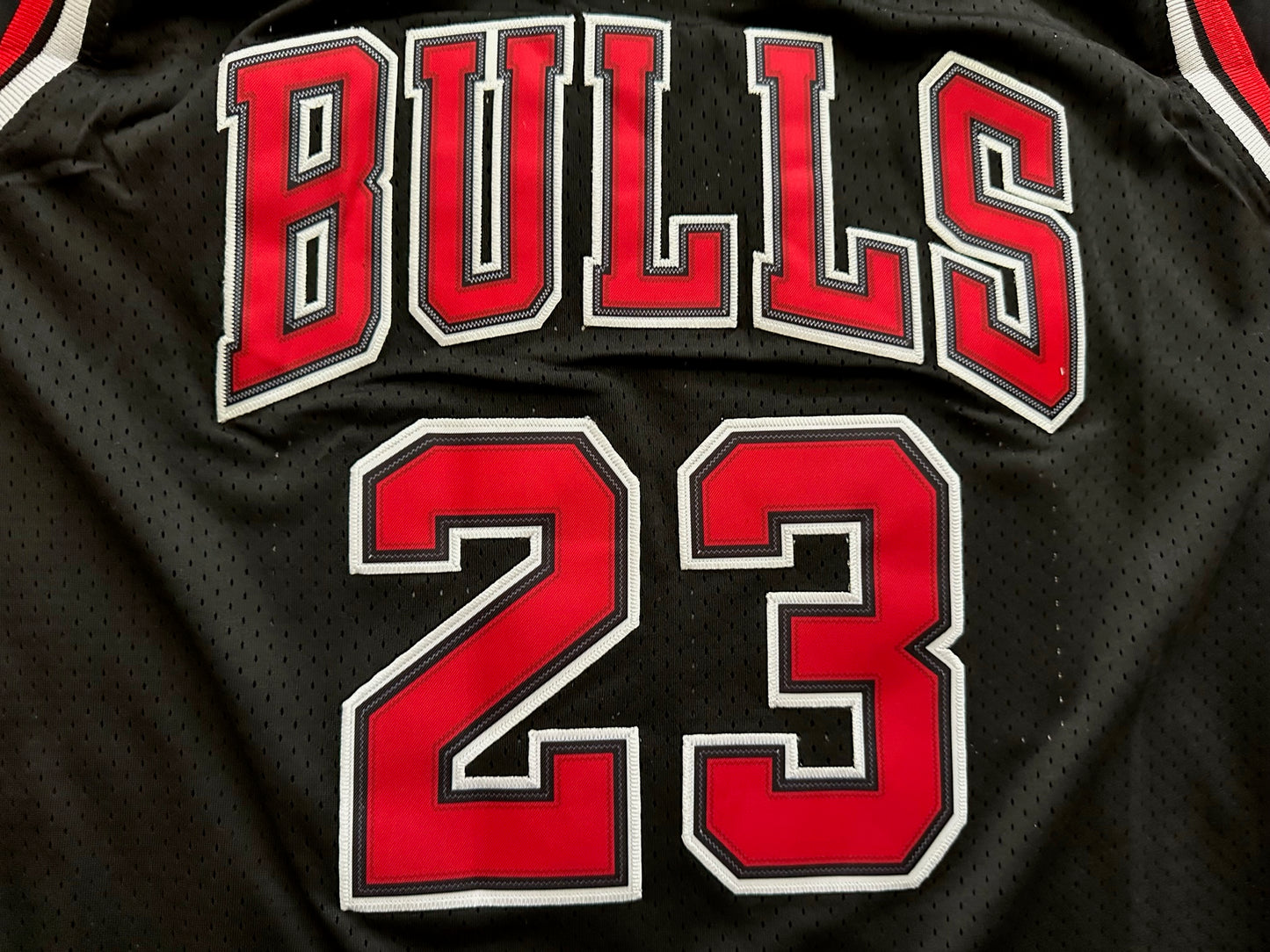 Retro Hardwood Classics Chicago Bulls Jordan Basketball Vest Large