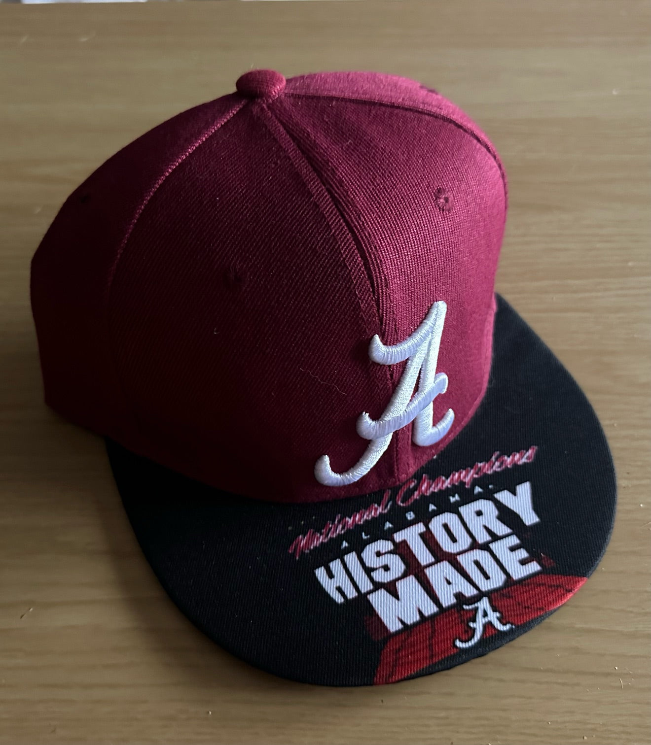 Alabama Crimson Tide NCAA SnapBack Baseball Cap Multicolour New With Sticker