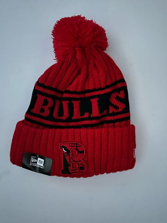 Chicago Bulls NBA Bobble Beanie Multi Colour With Tags on