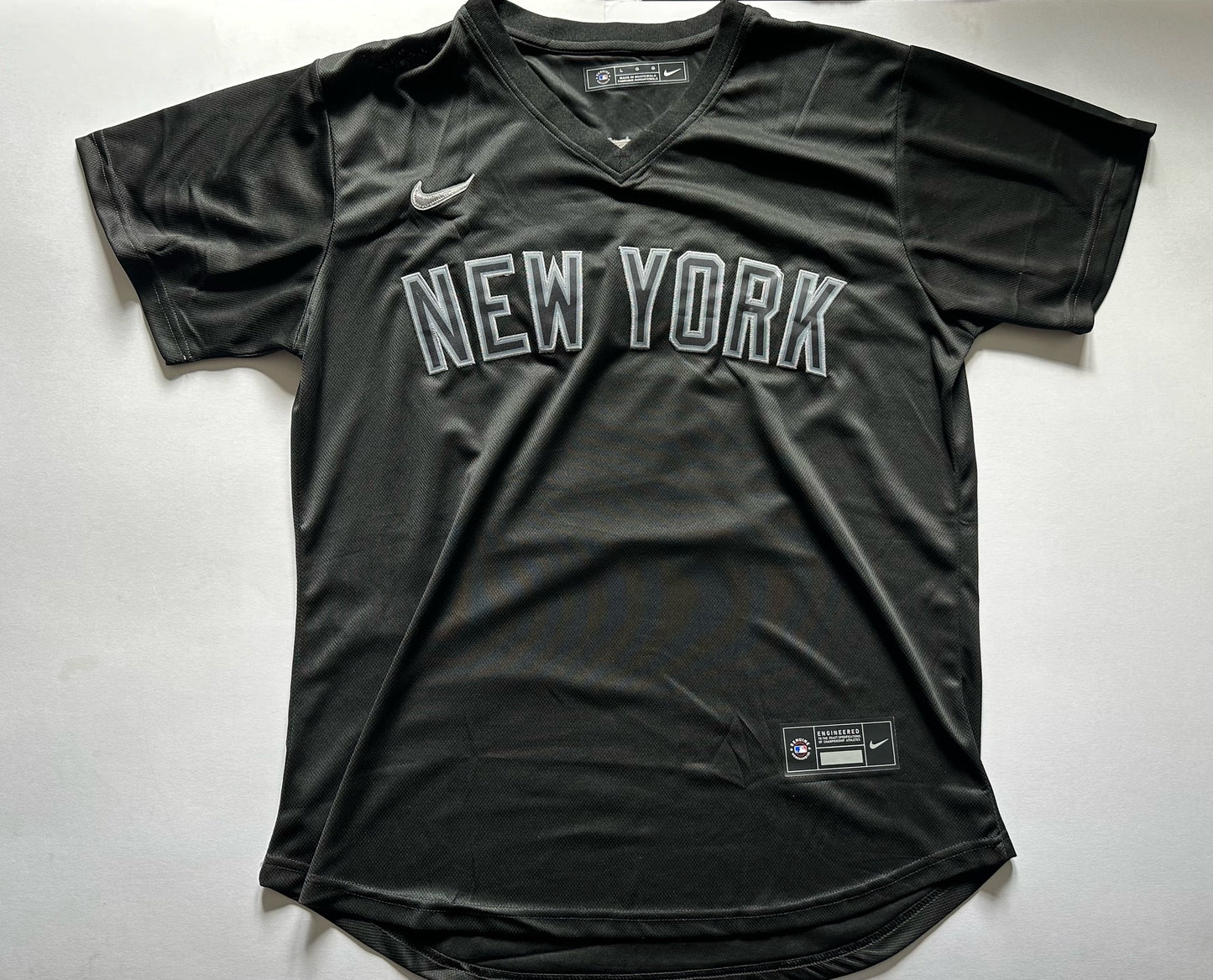 New York Yankees MLB Baseball Shirt Large Jeter 2 Black