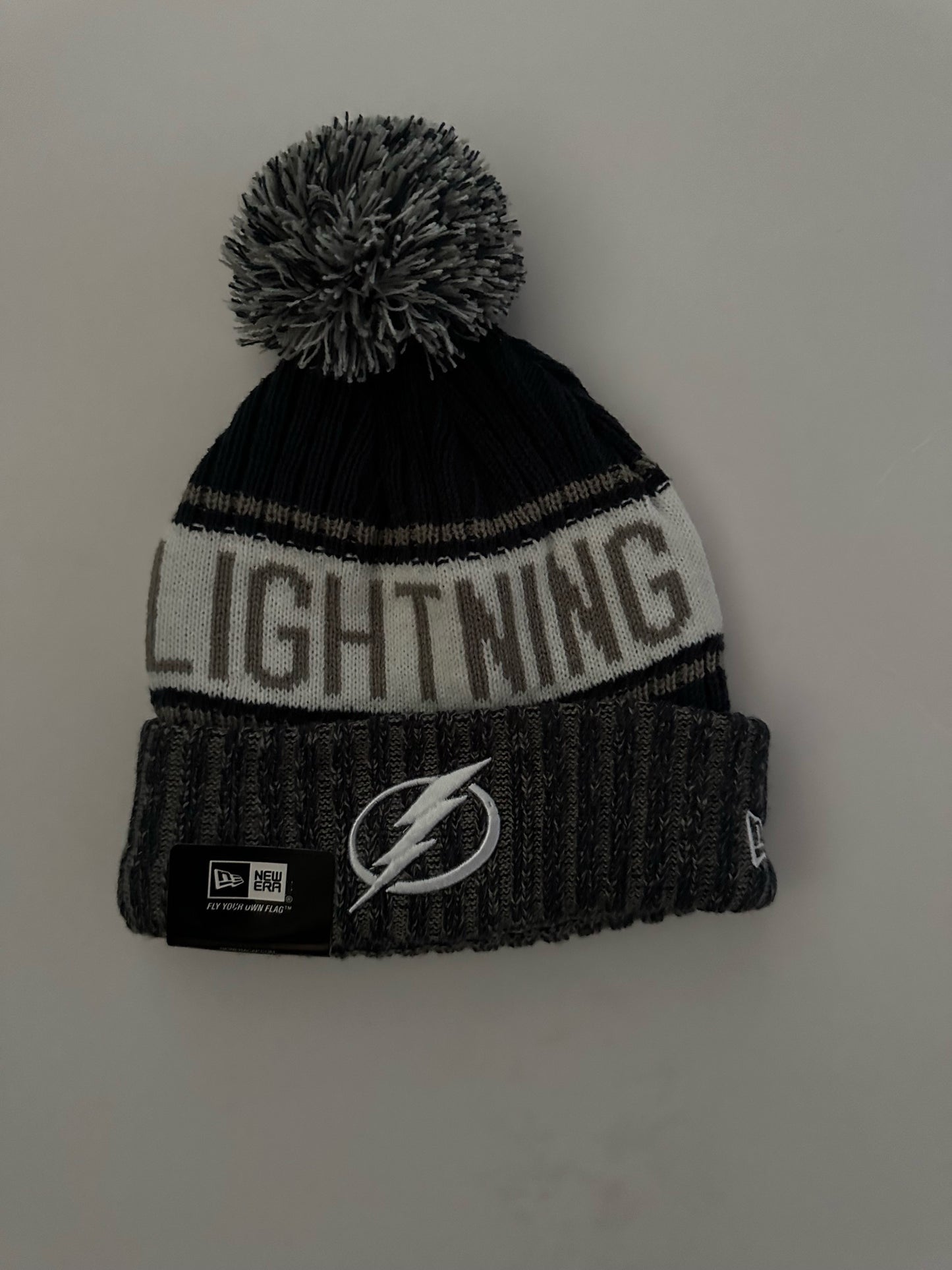 Tampa Bay Lightning NHL Bobble Beanie Multi Colour With Tags on