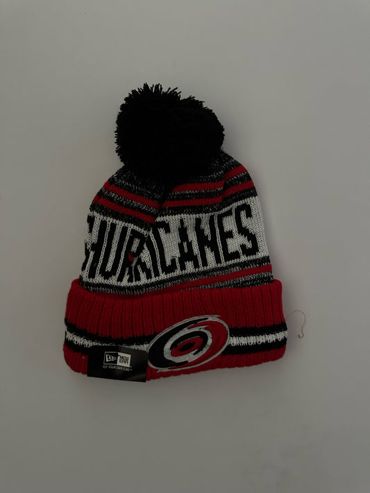 Carolina Hurricanes NHL Bobble Beanie Multi Colour With Tags on