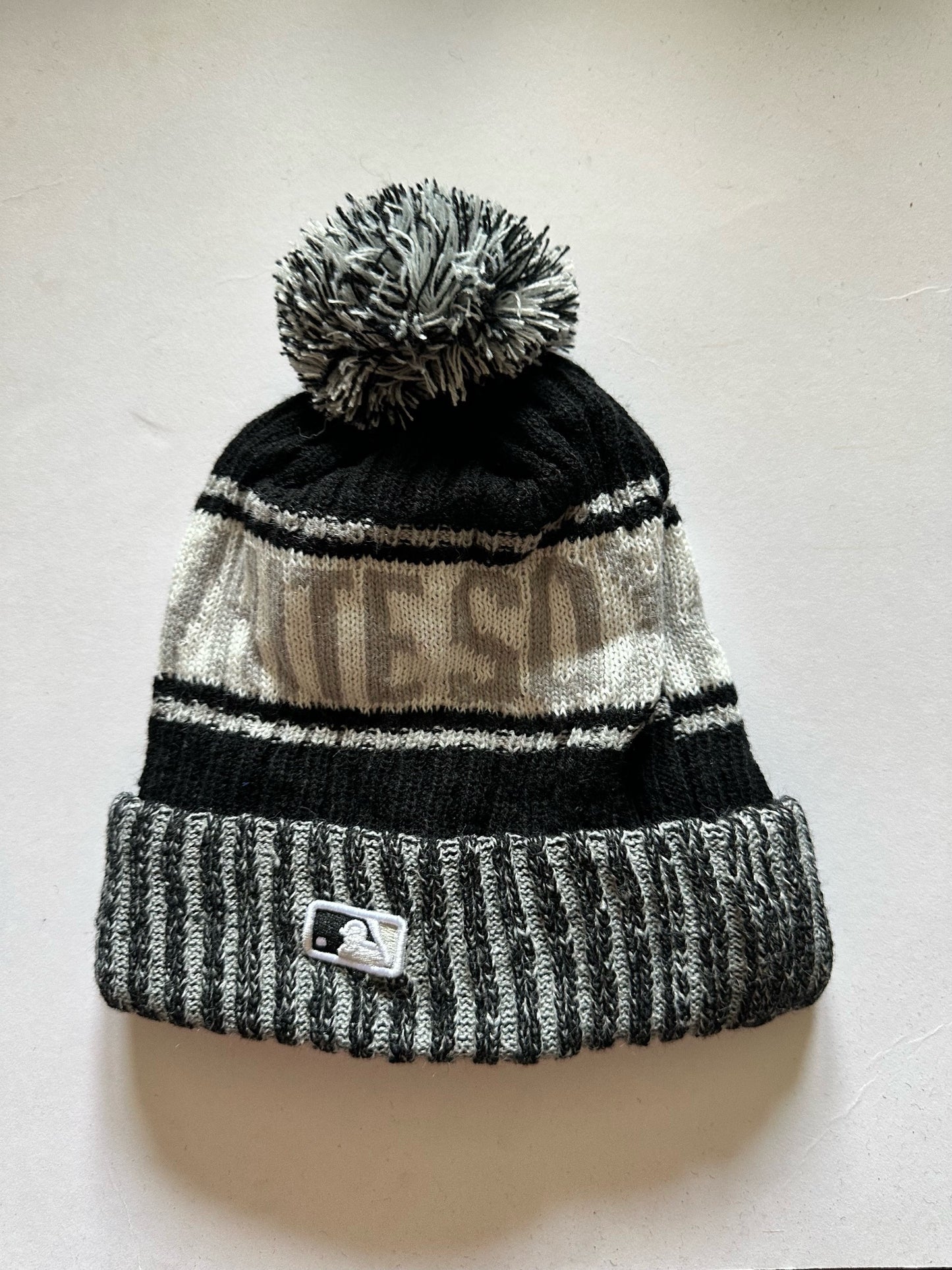 Chicago White Sox MLB Bobble Beanie Multi Colour With Tags on