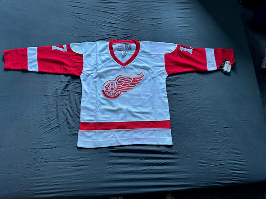 CCM Detroit Red Wings Hull Hockey Shirt Large