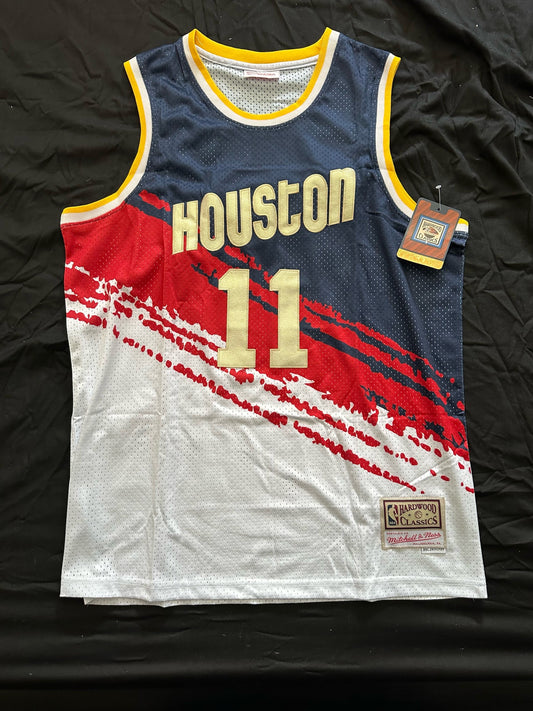 Retro Hardwood Classics Houston Rockets Yao Ming Basketball Vest Large