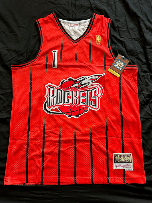 Retro Hardwood Classics Houston Rockets McGrady Basketball Vest Large