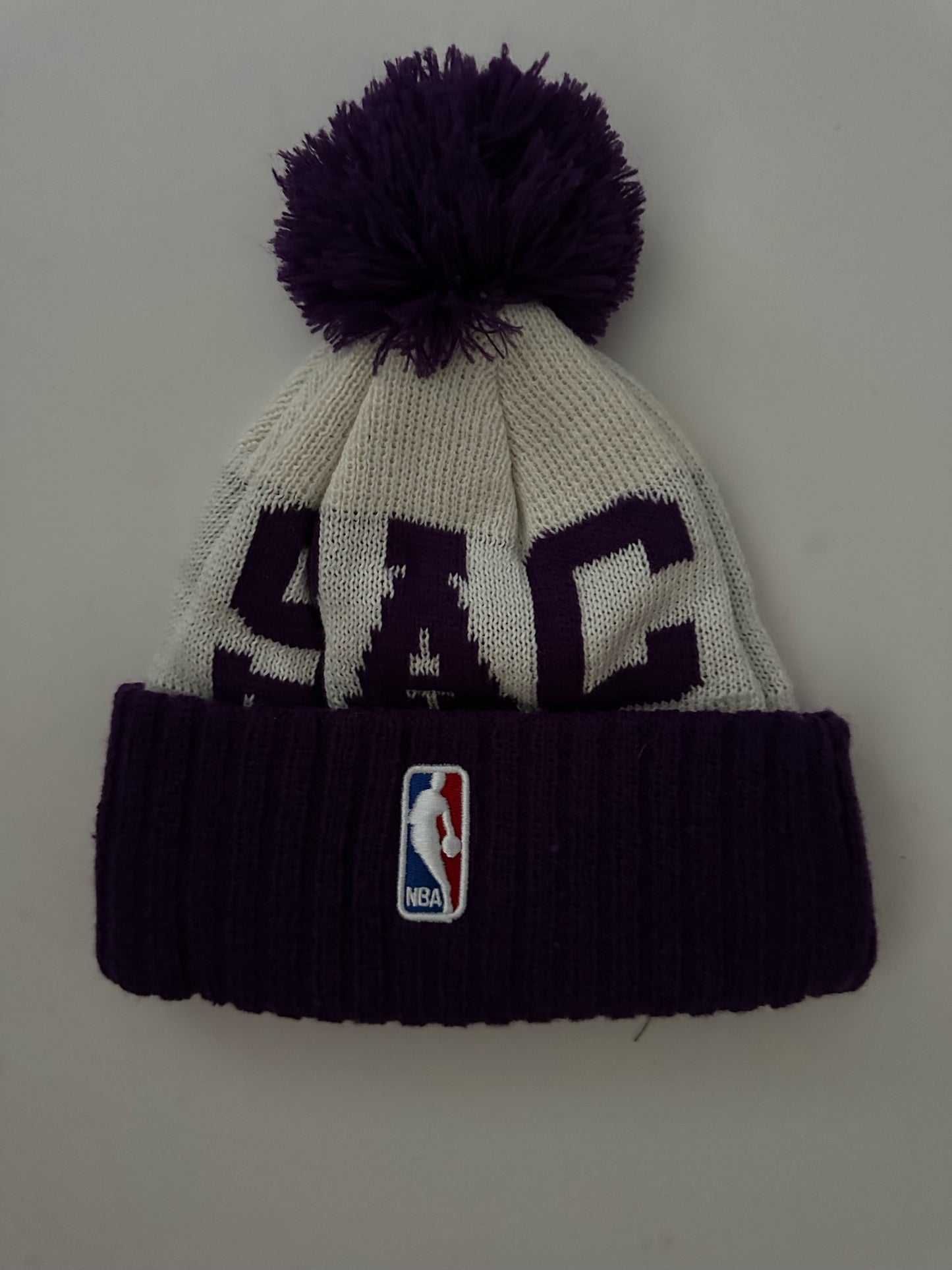 Sacramento Kings NBA Bobble Beanie Multi Colour With Tags on